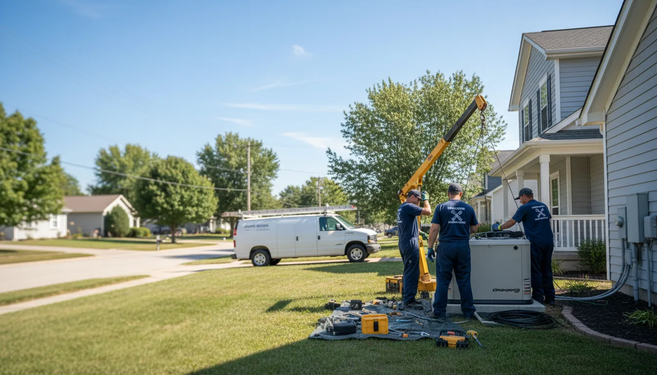 Generator Installation in Granite City, IL near me